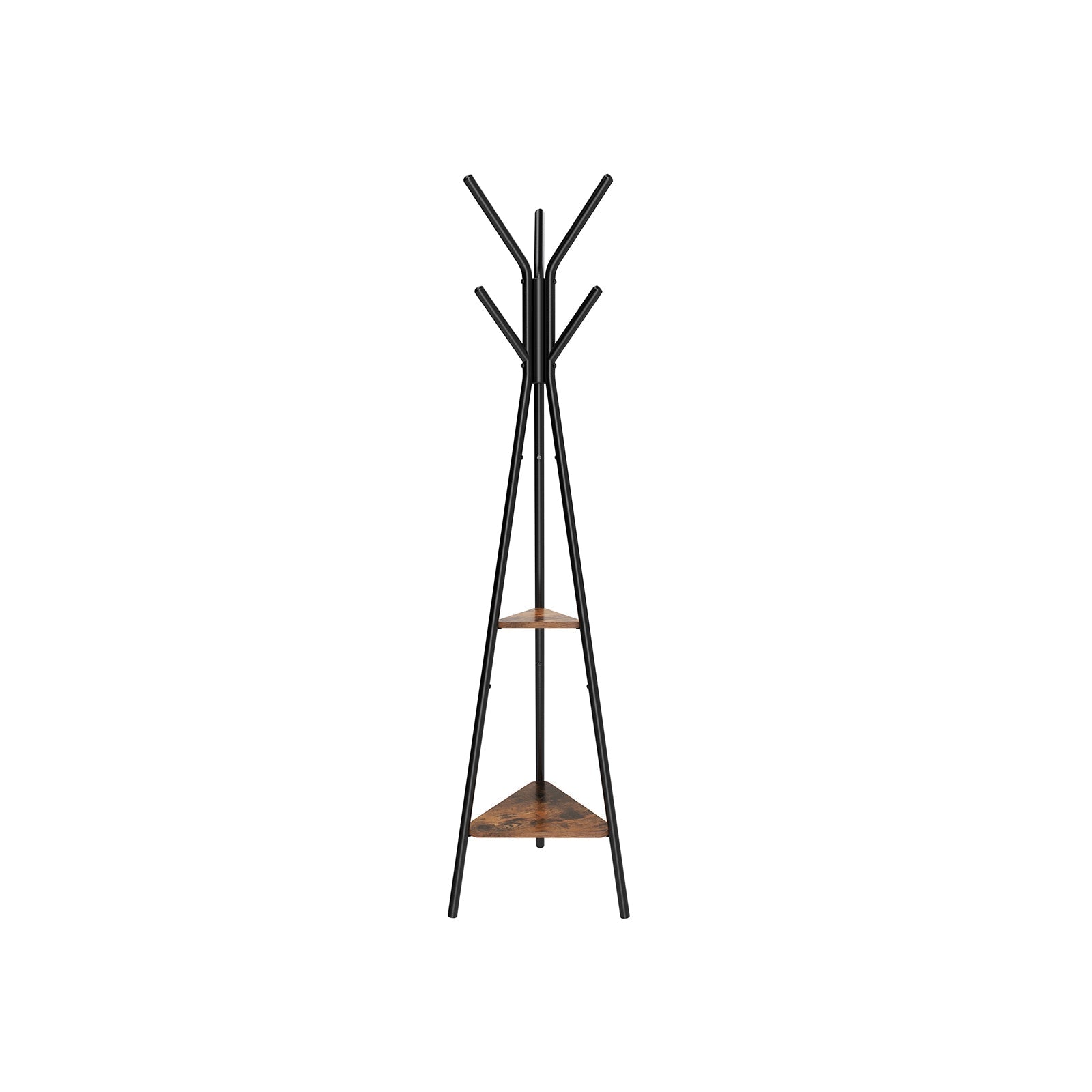 Coat Rack Stand - Metal - Black - Durable and Reliable