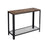 Vintage Console Table - Wood - Brown - Stable Design for Entryway and Living Room