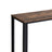 Vintage Console Table - Wood - Brown - Stable Design for Entryway and Living Room