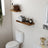 Floating Shelf - MDF - Rustic Brown - Wall Mounted Display Storage