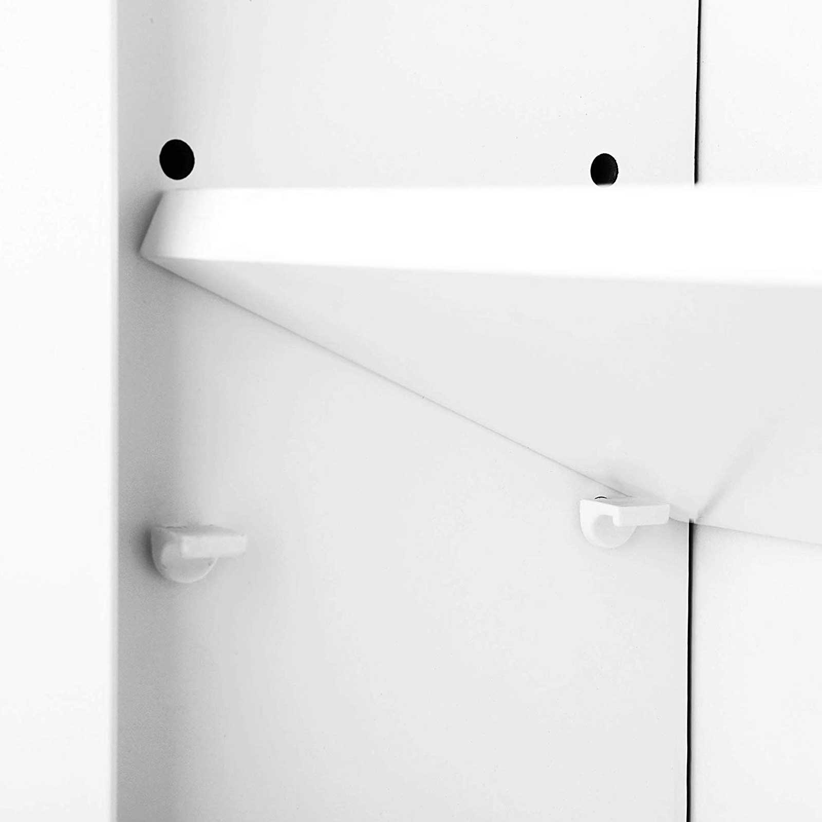 Wall Cabinet - White - Wooden