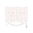 Wall Grid Photo Panel - Metal Mesh - Rose Gold - Set of 2 with S Hooks and Clips