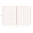 Wall Grid Photo Panel - Metal Mesh - Rose Gold - Set of 2 with S Hooks and Clips