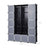Wardrobe - Metal - Black - Two Clothes Rails