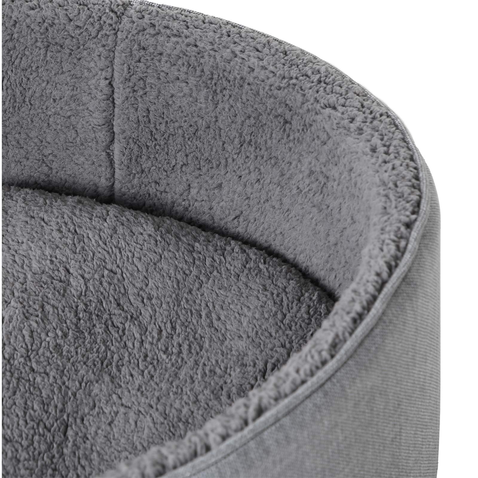 Dog Bed - Fabric - Multicolor - Washable and Reversible Cushion