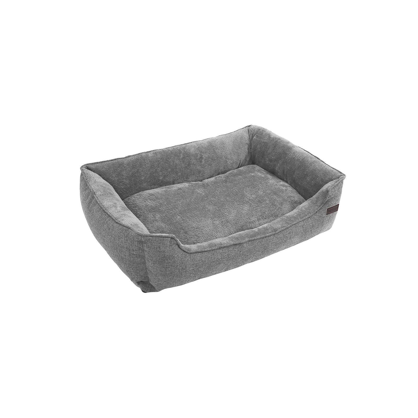 Dog Bed - Fabric - Brown - XXL with Removable Cover