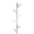 Hall Tree - Wood - White - Free Standing with 7 Rounded Hooks