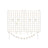 Wire Wall Grid Panel - Metal - Rose Gold - Multifunctional Photo Display Set of 2