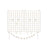 Wall Grid Photo Panel - Metal Mesh - Rose Gold - Set of 2 with S Hooks and Clips