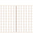 Wire Wall Grid Panel - Metal - Rose Gold - Multifunctional Photo Display Set of 2