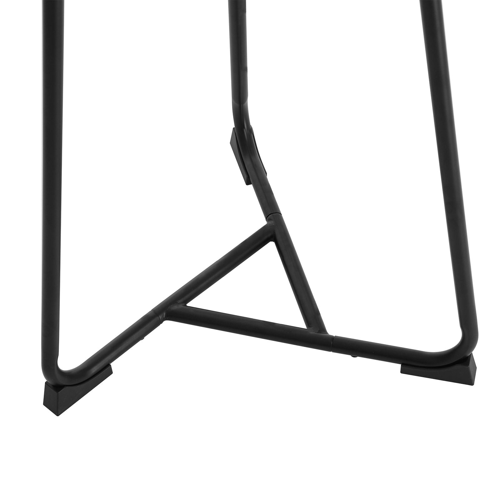Coat Rack Stand - Beech Wood - Black and Natural Grain - 9 Hooks for Clothes