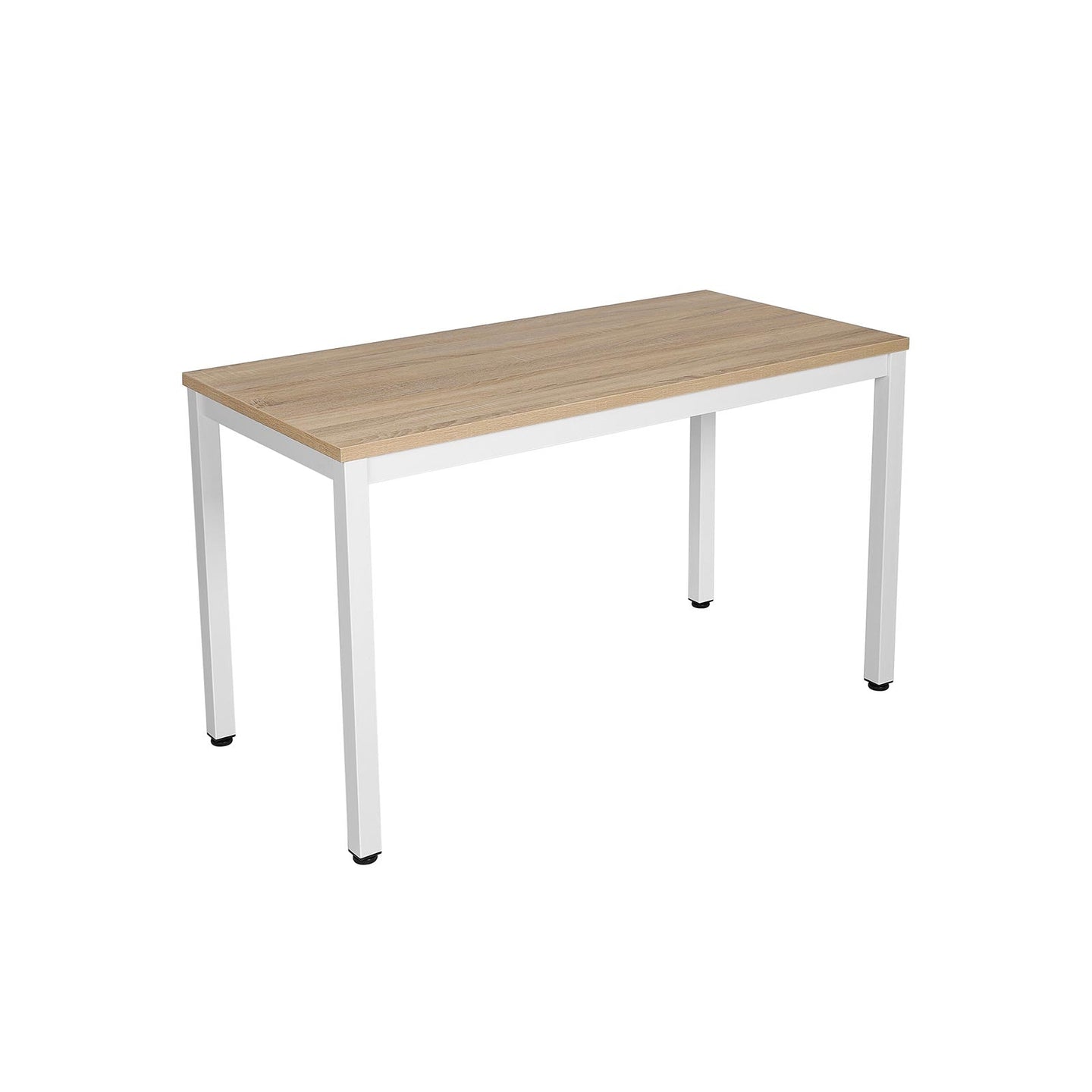 Study Table - Wood - Natural Finish - Large Surface Area with Adjustable Leveling Feet
