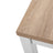 Study Table - Wood - Natural Finish - Large Surface Area with Adjustable Leveling Feet