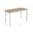 Study Table - Wood - Natural Finish - Large Surface Area with Adjustable Leveling Feet