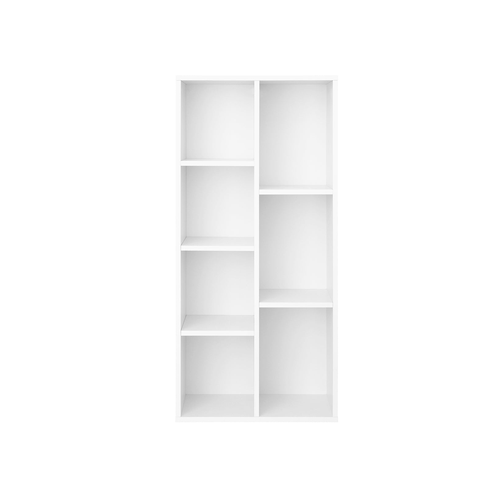 Bookcase - 7 Grid Design - Wood - Oak