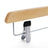 Wooden Skirt Trouser Hangers - Wood - Natural Finish - Adjustable Clips with Rotated Hooks