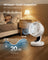 Quiet Air Circulator Desk Fan - Plastic and Steel - Cloud White