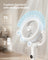 Standing Fan for Bedroom - Plastic and Steel
