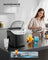 Ice Maker Countertop - Plastic and ABS Plastic - Ink Black