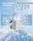 Ice Maker Countertop - Plastic and ABS Plastic - Silver Grey
