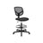 Drafting Stool Chair - Mesh - Black - Ergonomic Design with Adjustable Height Footrest